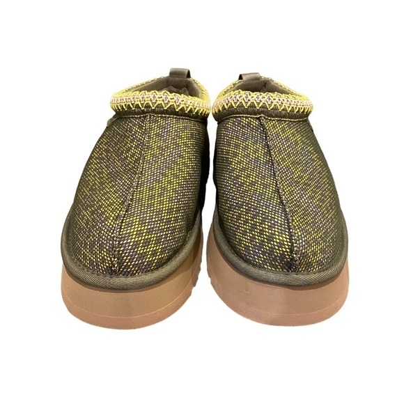 UGG Tazz Maxi Tasman Slip On Slipper Shoes Burnt Olive 1140430 Women Size 10 NEW - Picture 2 of 11